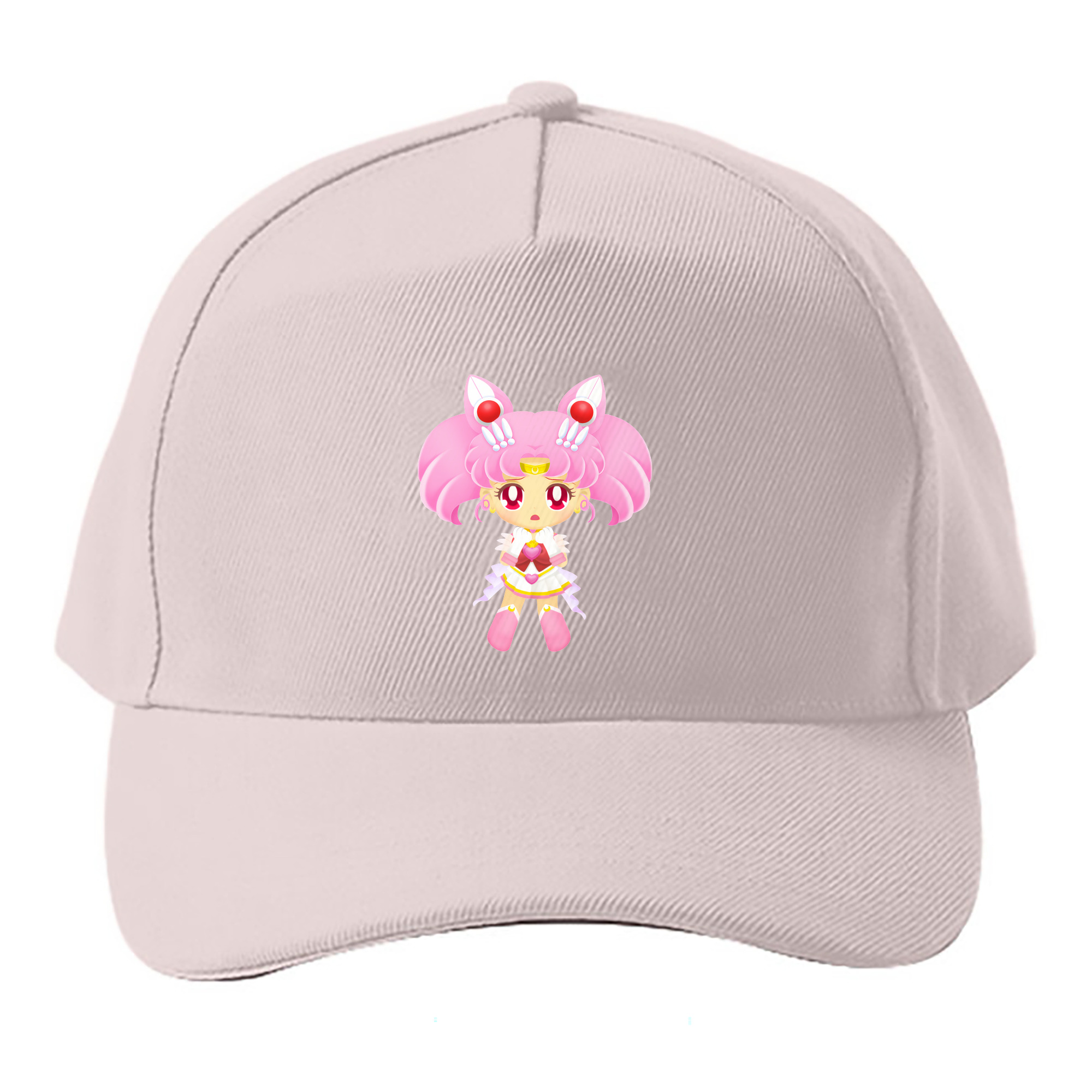 （画像用） 美少女戦士セーラームーン ちびうさ Sailor Moon Chibiusa Tsukino Usagi Small Lady Serenity ベースボールキャップ 綿100％ 男女兼用 帽子 スポーツ